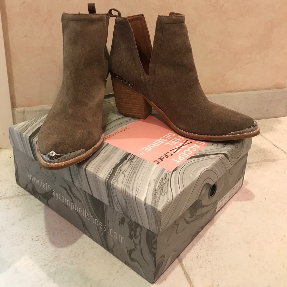 Jeffrey Campbell Cromwell Bootie Suede